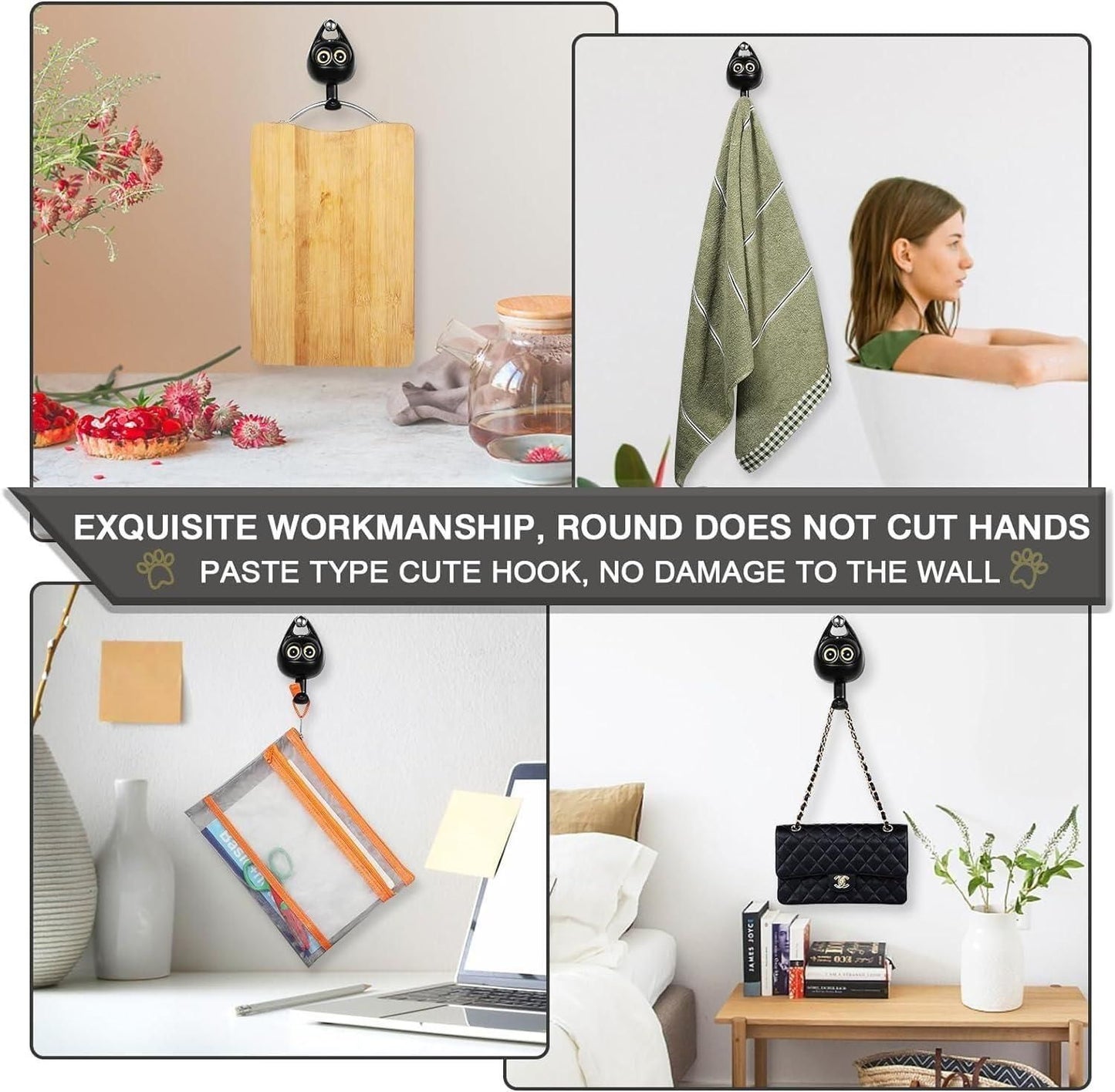 Cute Wall Hooks for Keys