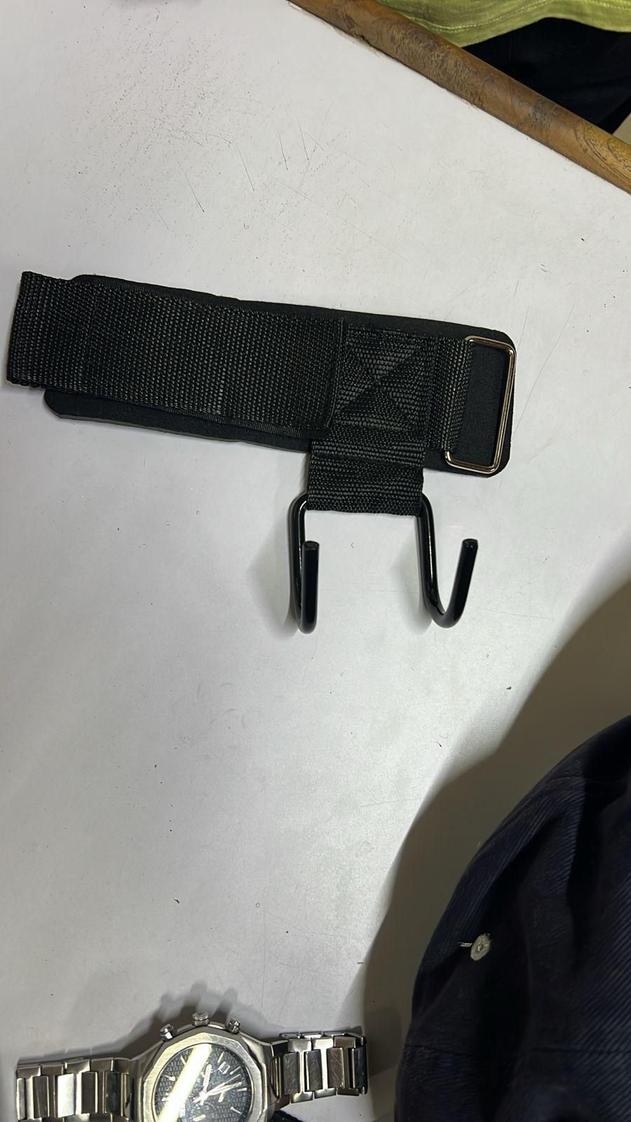 Weight Lifting Rod Hooks Wrist Support