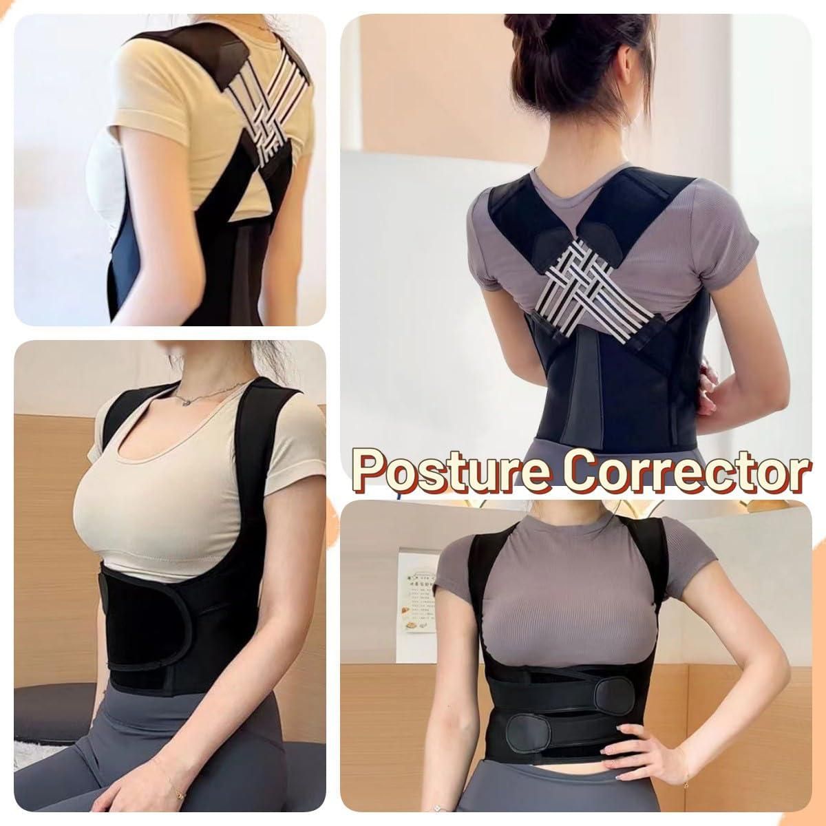 Adjustable Back Posture Corrector – Unisex Pain Relief Belt