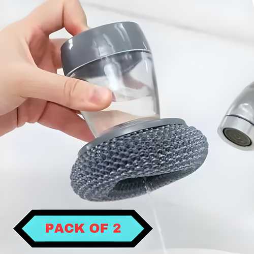 Soap Dispensing Palm Brush