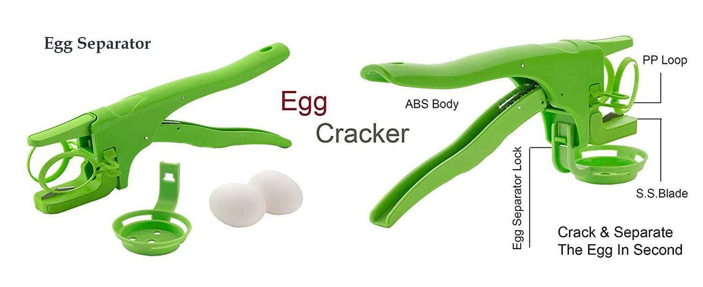 Handheld Egg Cracker & Separator