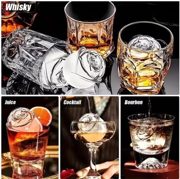 Rose Ice Mold – Elegant Ice for Every Occasion