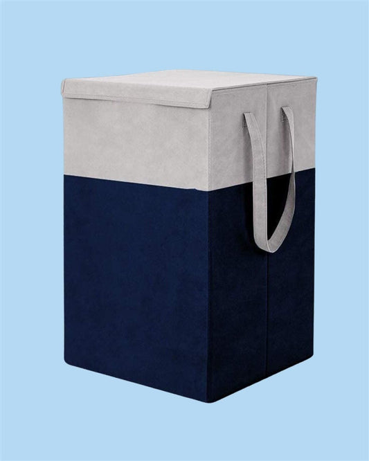 Laundry Basket with Lid & Side Handles – 35L