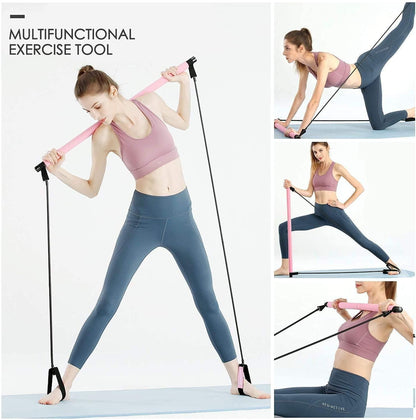 Multifunctional Pilates Exercise Bar – Full Body Fitness & Home Gym Training