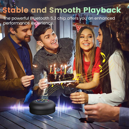 Waterproof Bluetooth Speaker with LED Light Show