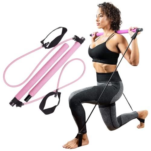Multifunctional Pilates Exercise Bar – Full Body Fitness & Home Gym Training