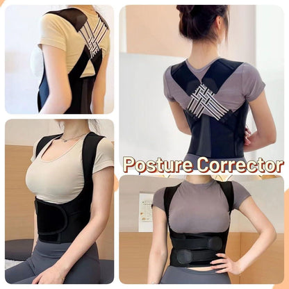 Adjustable Back Posture Corrector – Unisex Pain Relief Belt