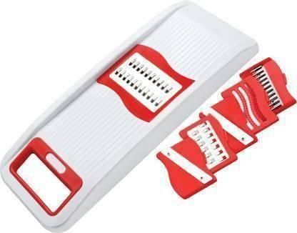 6 in 1 Premium Vegetable/Fruit/Chips Chopper Cutter, Grater Slicer