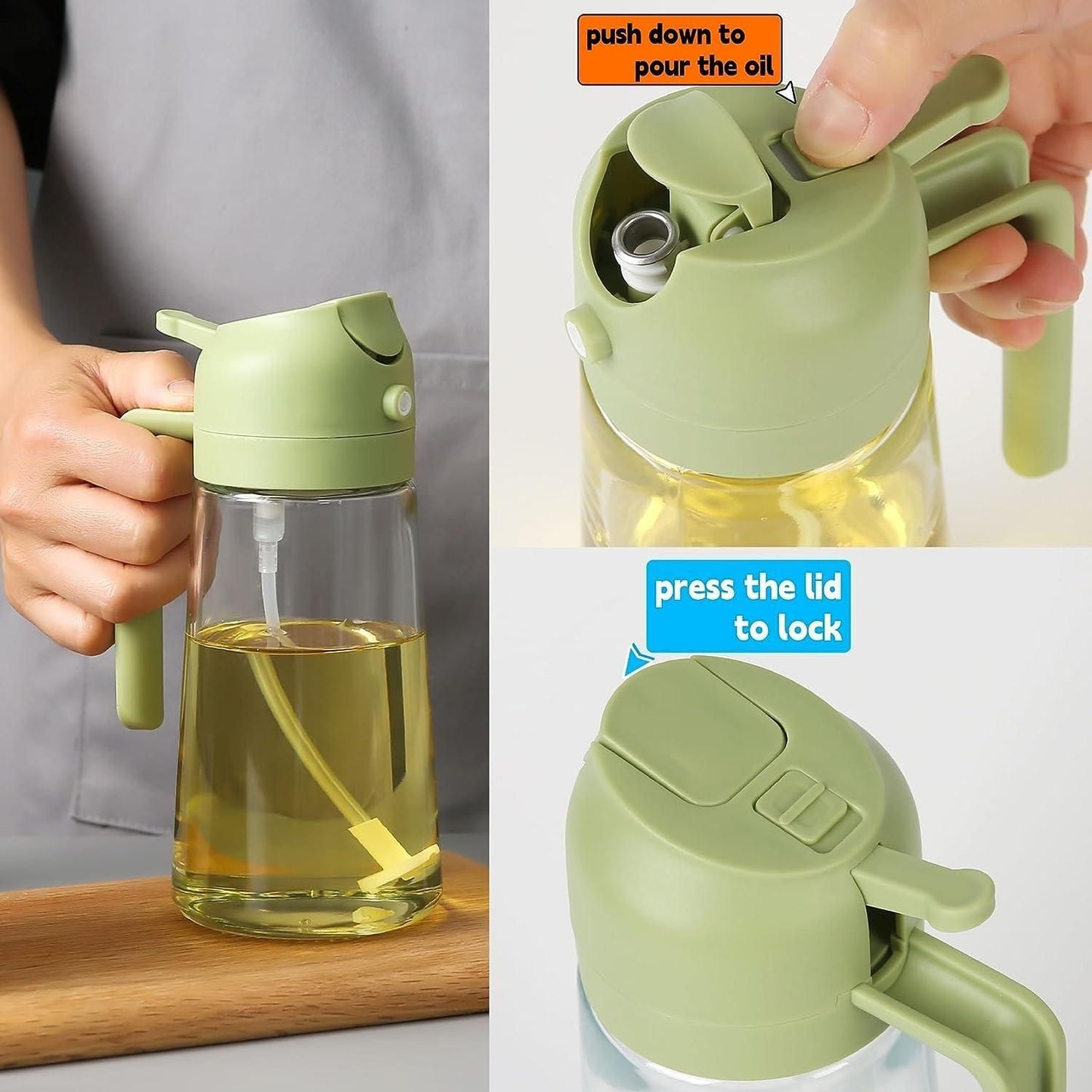 Healthy Oil Spray Jar
